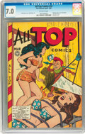 Golden Age (1938-1955):Adventure, All Top Comics #10 (Fox Features Syndicate, 1948) CGC FN/VF 7.0
Off-white pages....
