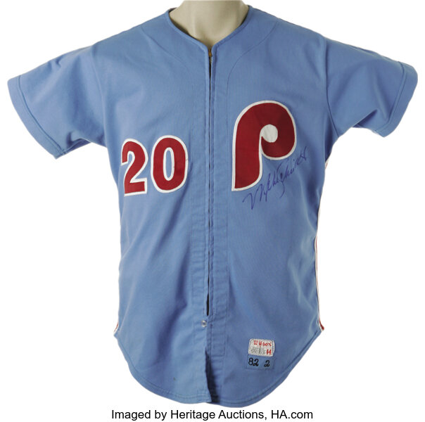 1982 Mike Schmidt Game Worn Uniform. Philadelphia finally has a