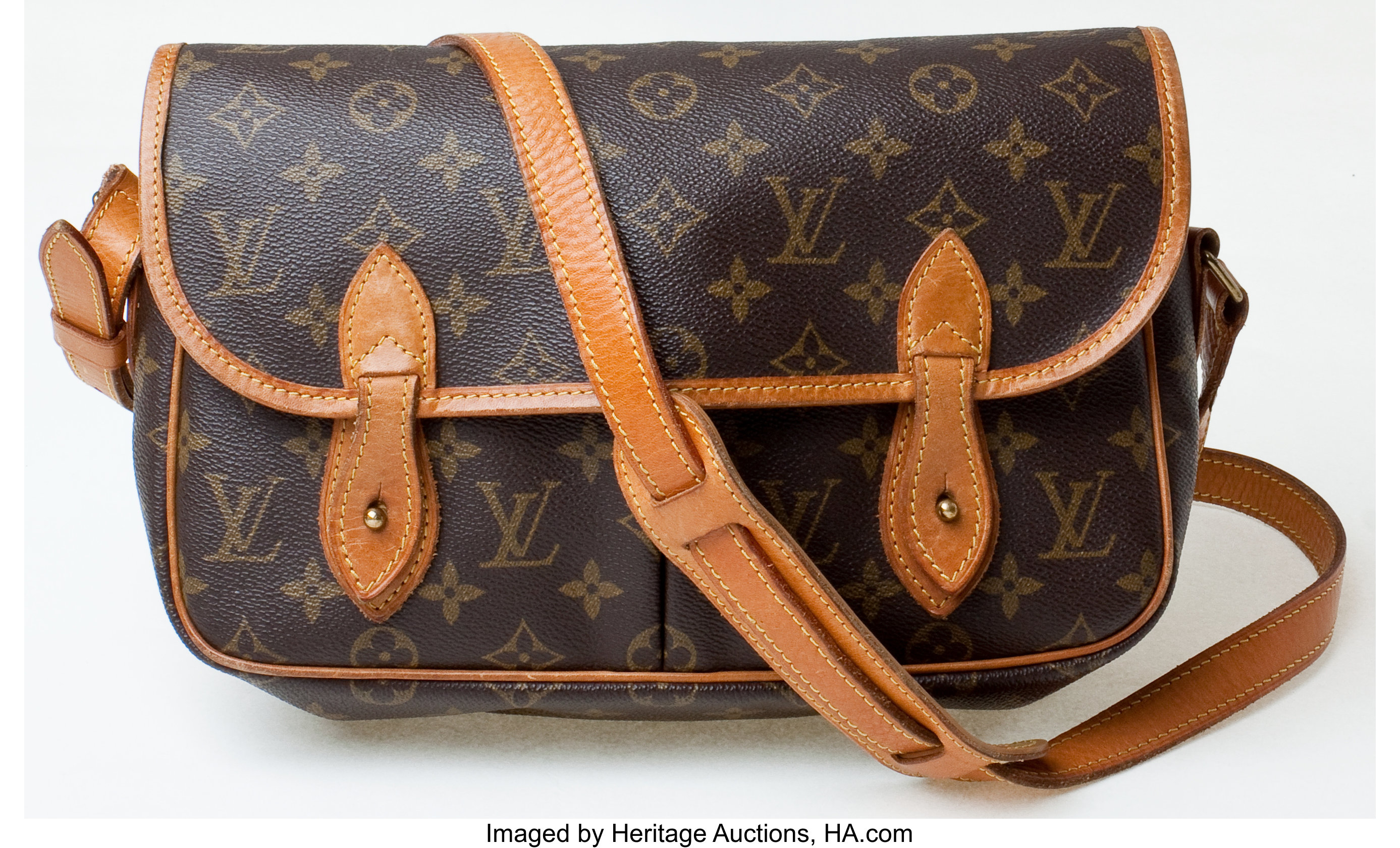 Heritage Vintage: Louis Vuitton Monogram Canvas Gibeciere PM Bag., Lot  #79008
