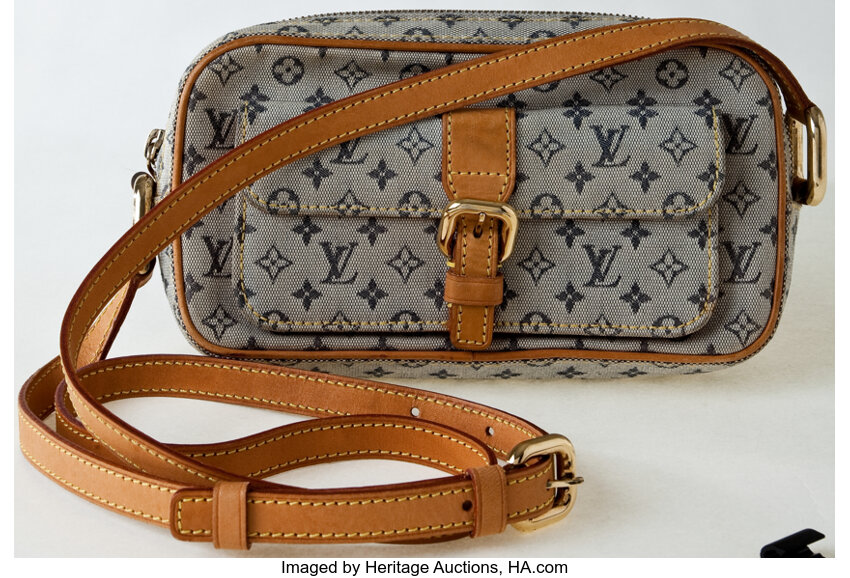 Heritage Vintage: Louis Vuitton Blue Mini Monogram Collection