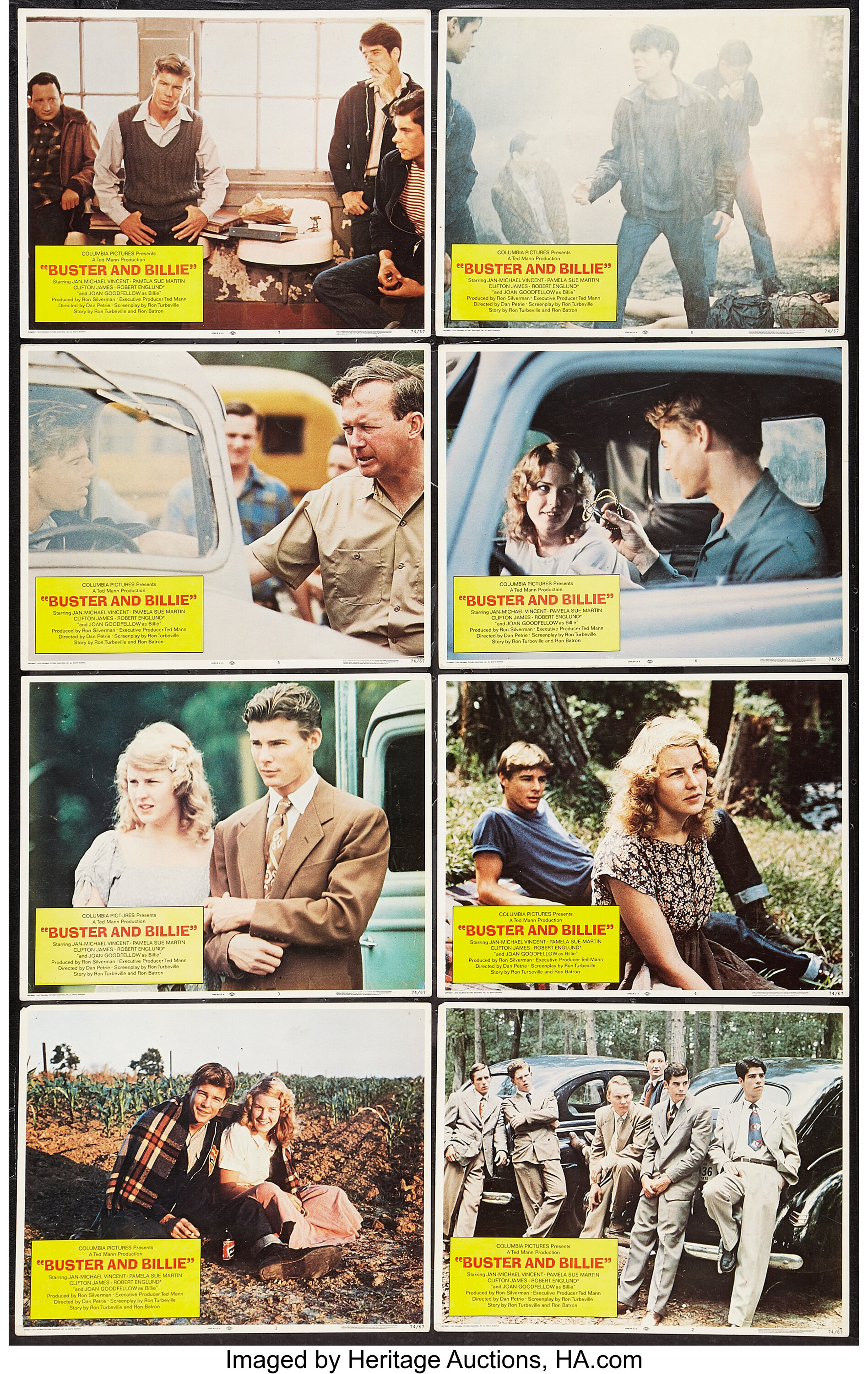 Buster and Billie and Other Lot (Columbia, 1974). Lobby Card Sets