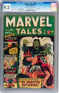 Marvel Tales #96 (Atlas, 1950) Condition: NM- 9.2 Cream to off-white pages