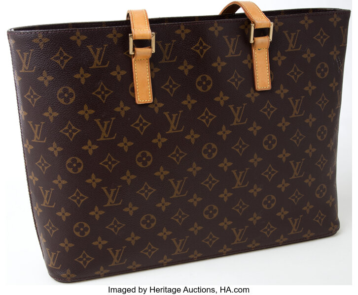 Heritage Vintage: Louis Vuitton Monogram Canvas Luco Tote Bag. , Lot  #76010