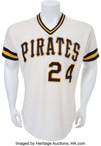 pirates game used jersey