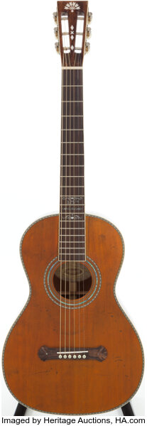 2008 Washburn 125th Anniversary Natural Acoustic Serial # | Lot #46044 | Heritage Auctions