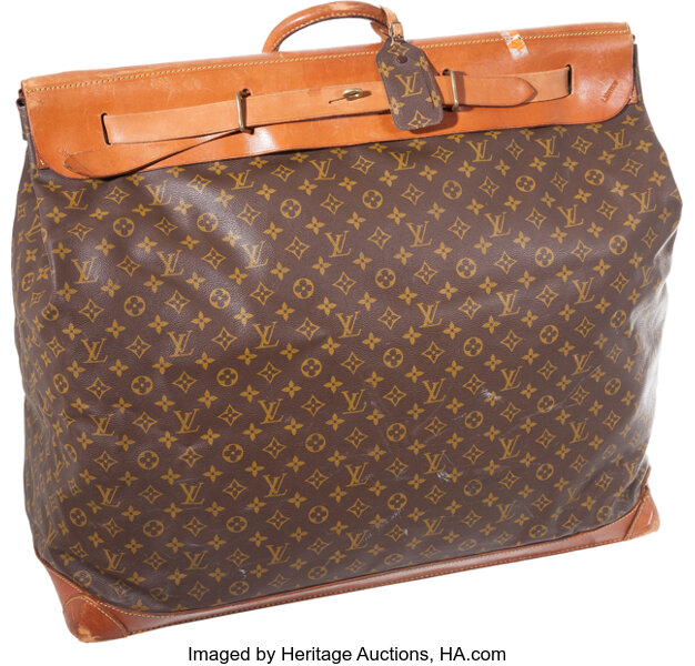 Louis Vuitton by French Company Classic Monogram Canvas Steamer