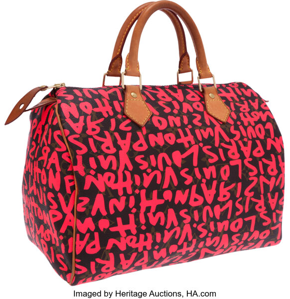 Louis Vuitton Stephen Sprouse Monogram Graffiti Canvas Speedy 30, Lot  #56257