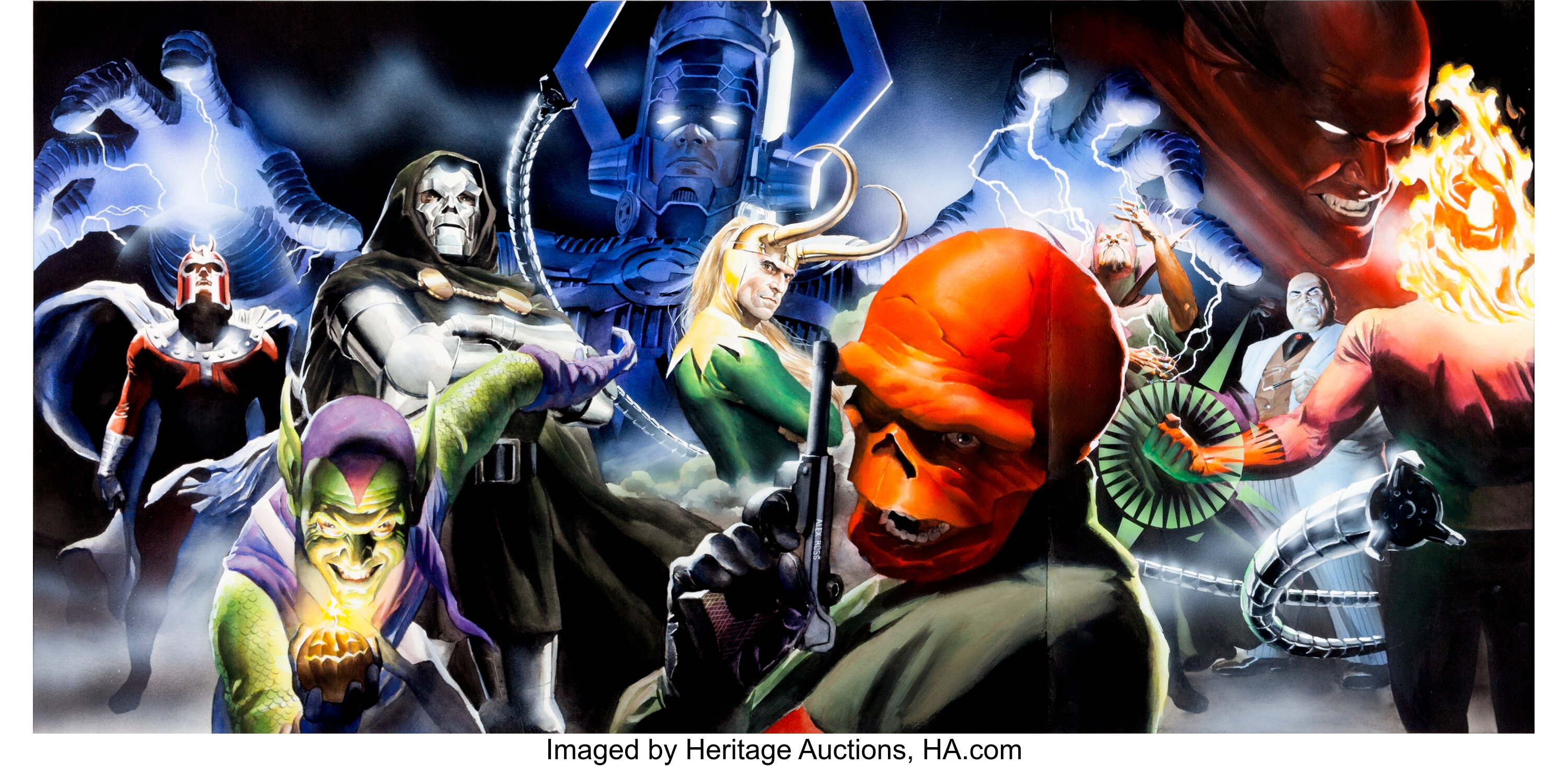 Alex Ross Wizard the Comics Magazine #42 Marvel Villains | Lot #92072 |  Heritage Auctions