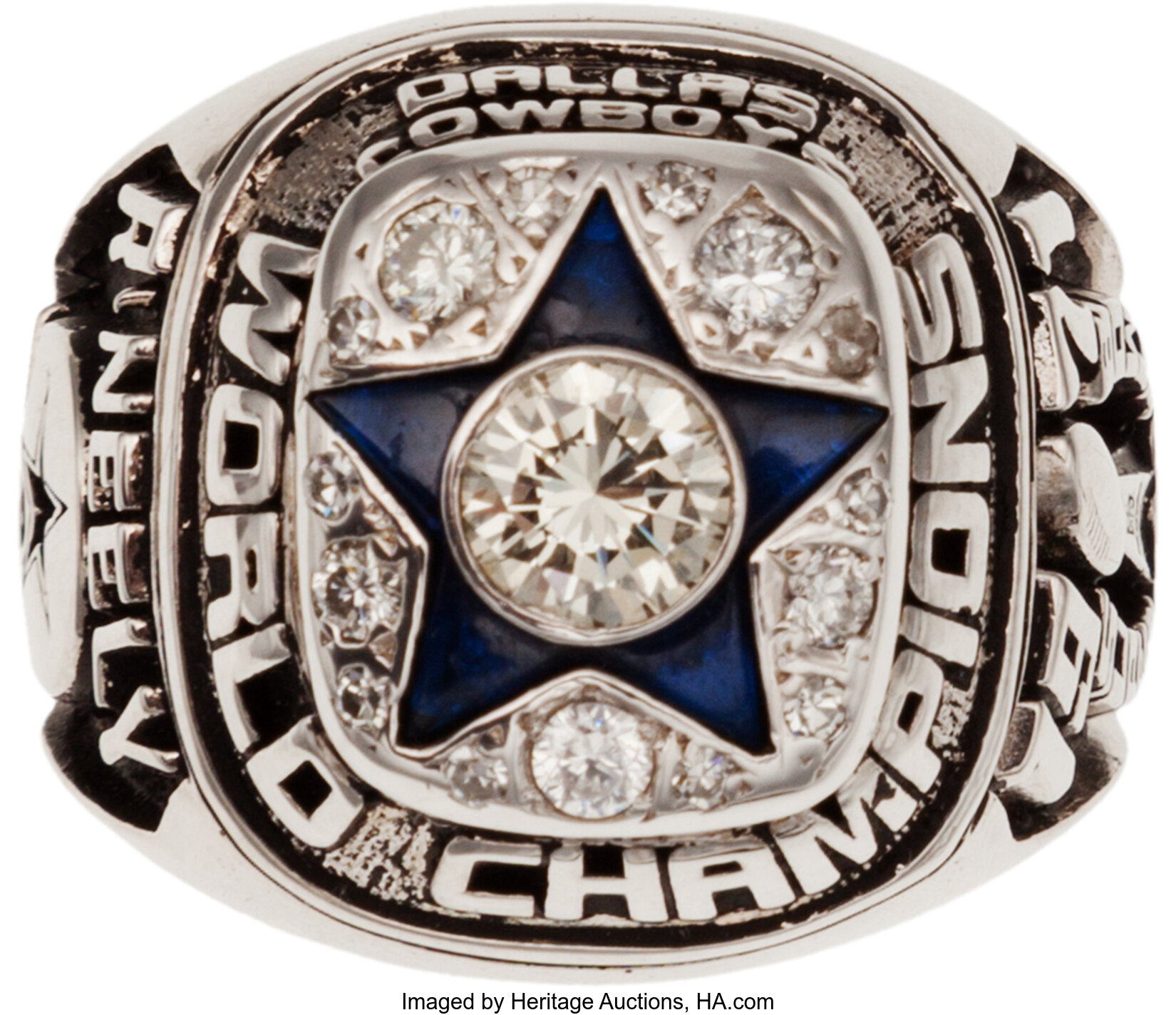 1971 72 Dallas Cowboys Super Bowl Championship Player S Ring Lot 81905 Heritage Auctions