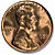 Lincoln Cents Lincoln Memorial Reverse - Front