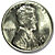 Lincoln Cents Steel w/Zinc Plating - Front