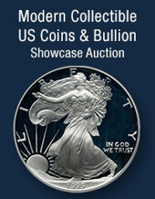 Catalog cover for 2023 July 10 Modern Collectible US Coins & Bullion US Coins Showcase Auction