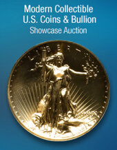 Catalog cover for 2024 April 29 Modern Collectible US Coins & Bullion Showcase Auction