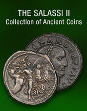 Catalog cover for 2023 July 9 The Salassi II Collection of Ancient Coins Showcase Auction
