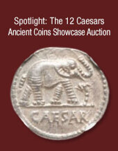 Catalog cover for 2024 May 5 Spotlight: The 12 Caesars Ancient Coins Showcase Auction