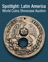 Catalog cover for 2024 May 12 Spotlight: Latin America World Coins Showcase Auction