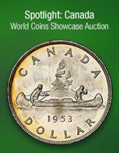 Catalog cover for 2024 May 7 Spotlight: Canada World Coins Showcase Auction