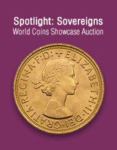 Catalog cover for 2024 June 3 Spotlight: British and Commonwealth Sovereigns World Coins  Showcase Auction