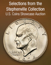 Catalog cover for 2024 May 13 Selections from the Stephenville Collection US Coins Showcase Auction