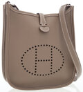Hermes Etoupe Epsom Leather Evelyne TPM Crossbody Bag . ... Luxury ...