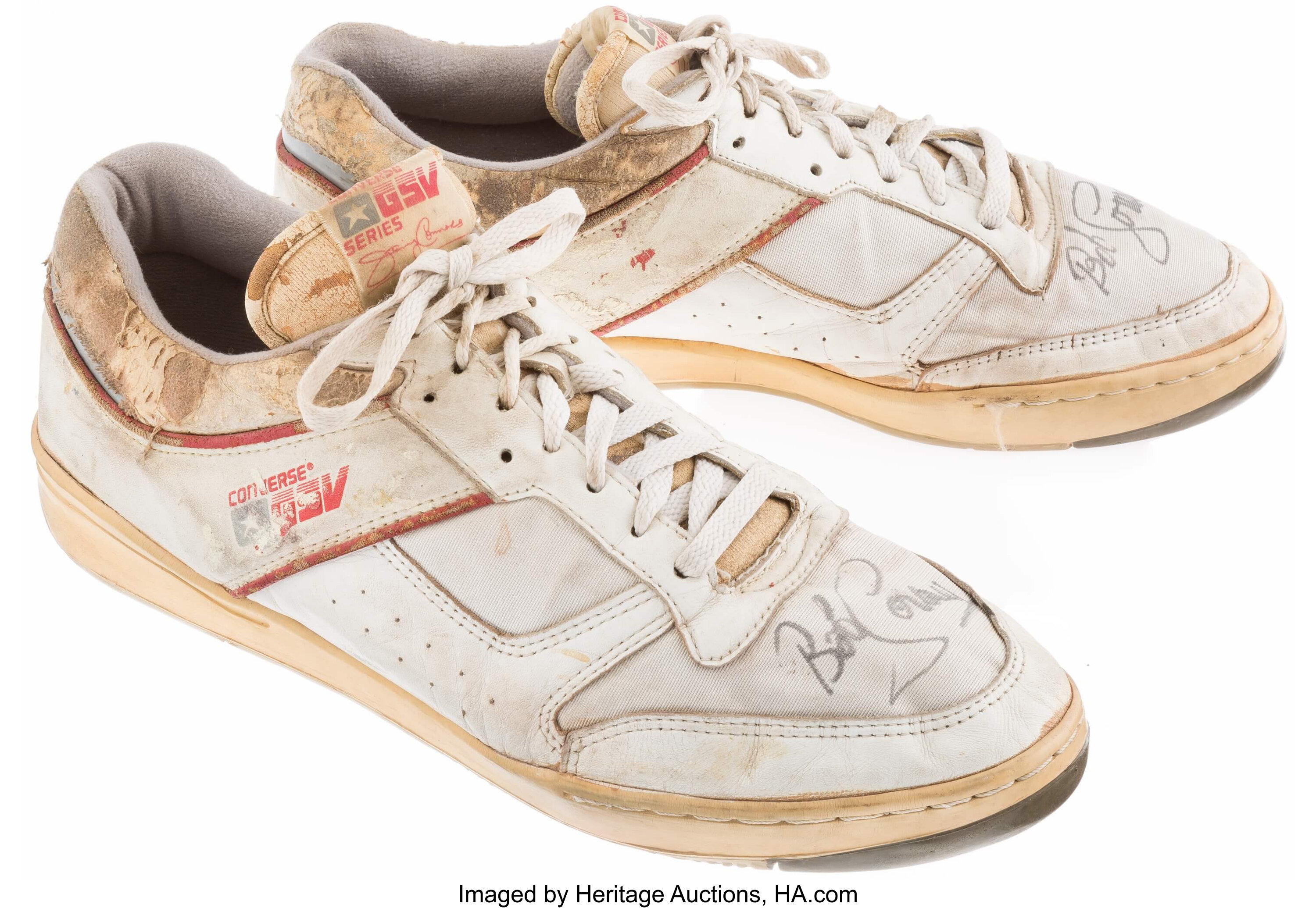Bob Cousy Signed Shoes.... Basketball Collectibles Others | Lot #44094 ...