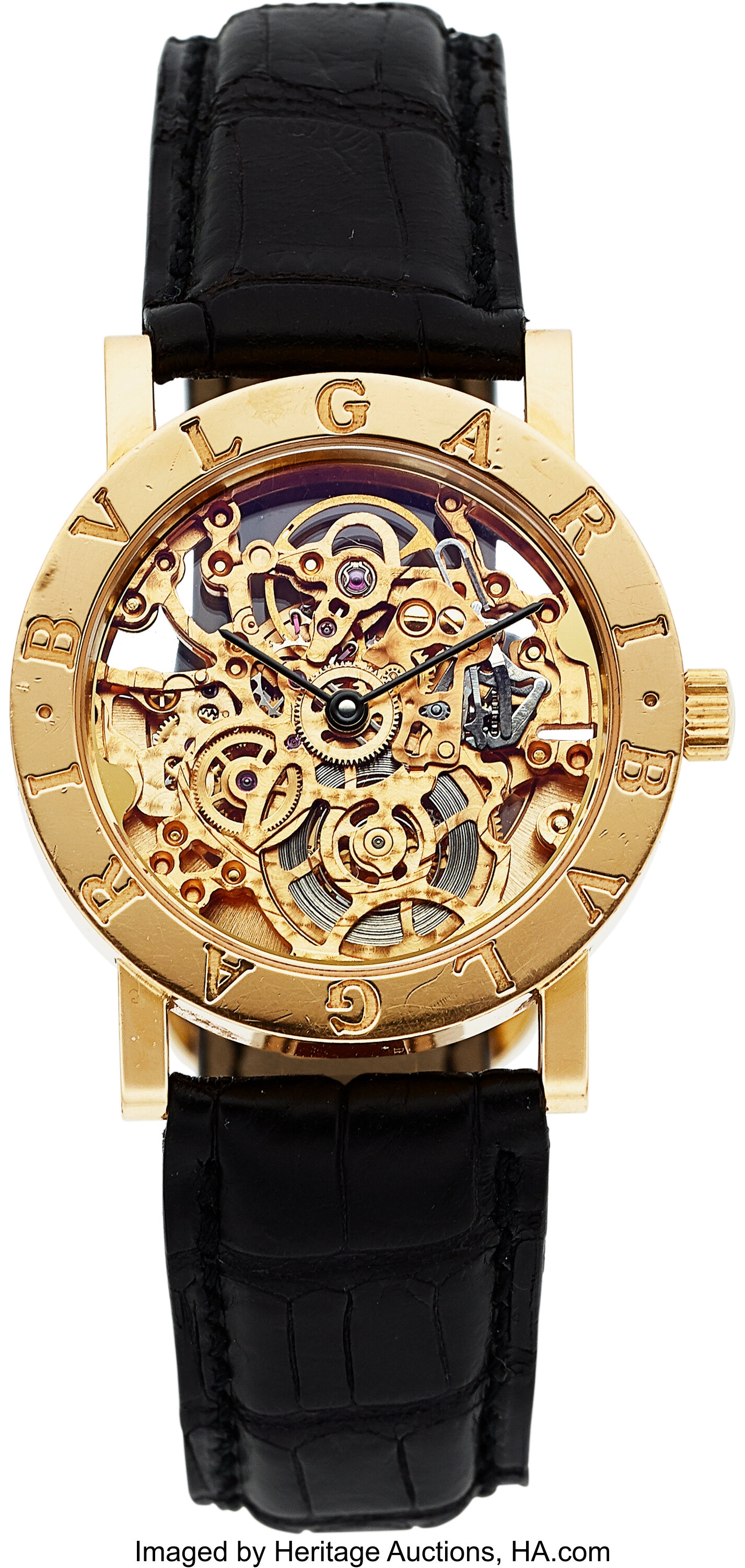 Bvlgari Unisex Skeleton Gold Watch. ... Estate Jewelry Watches | Lot ...