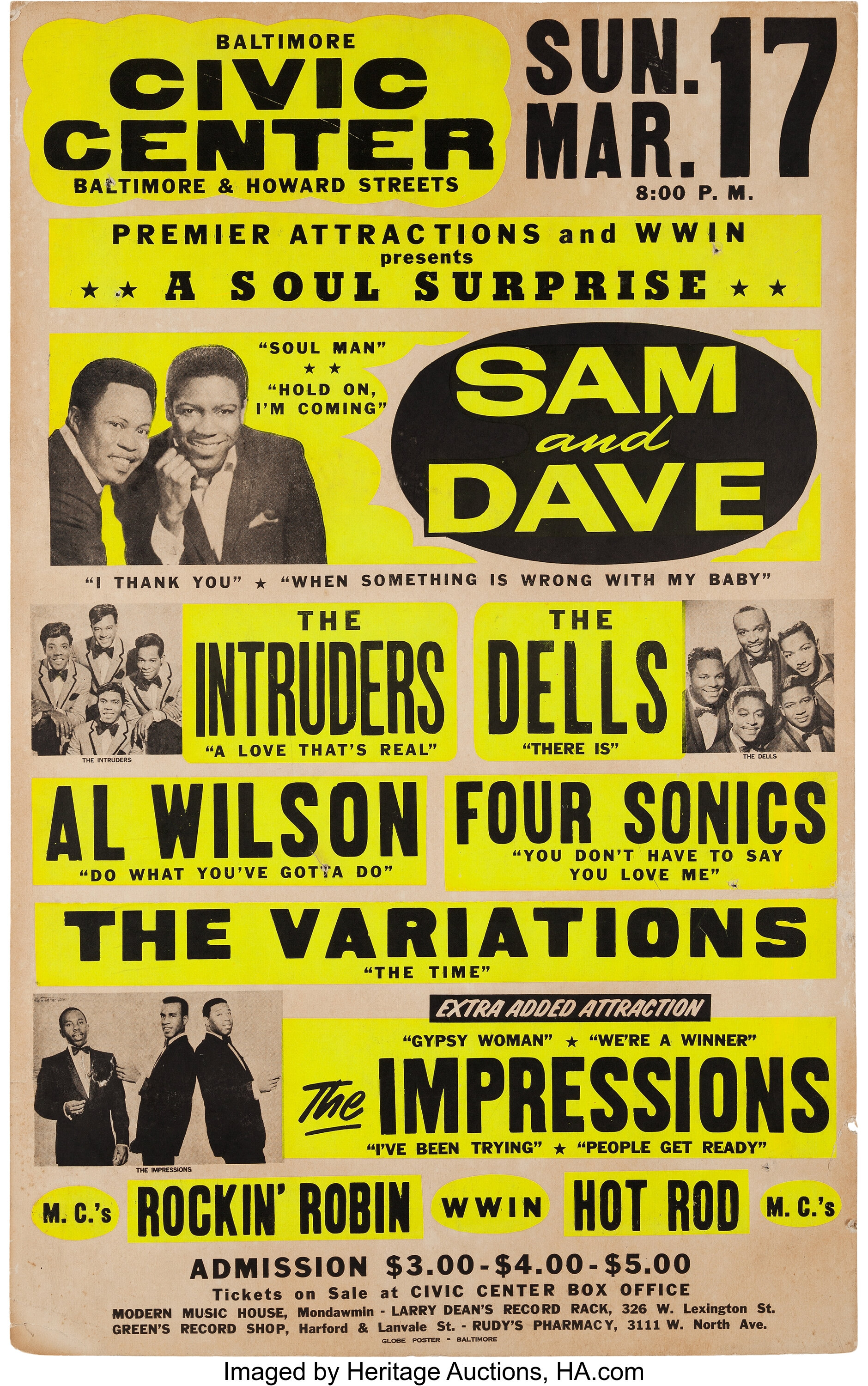 the sam and dave tour