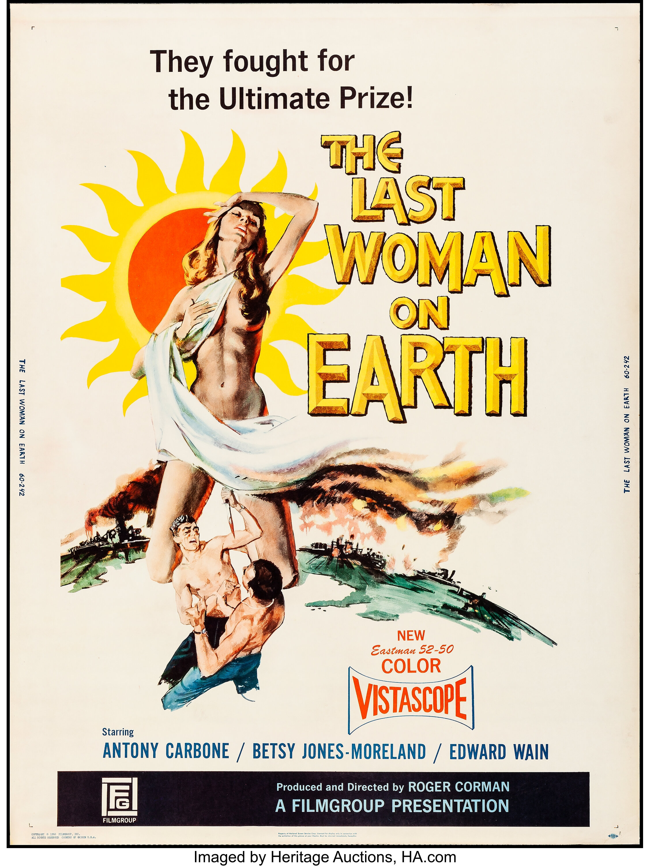 The Last Woman on Earth (Flimgroup, 1960). Poster (30