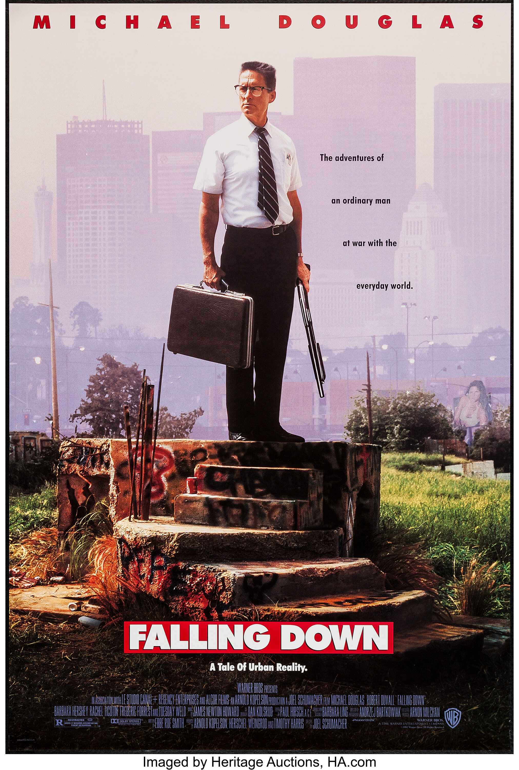 Falling Down & Others Lot (Warner Brothers, 1993). One Sheets (3