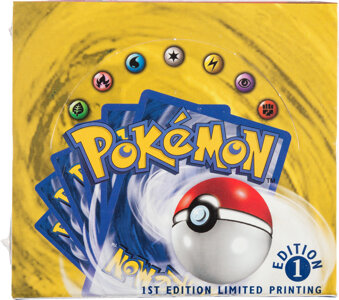 Pokémon First Edition Base Set Sealed Booster Box (Wizards of the Coast, 1999)