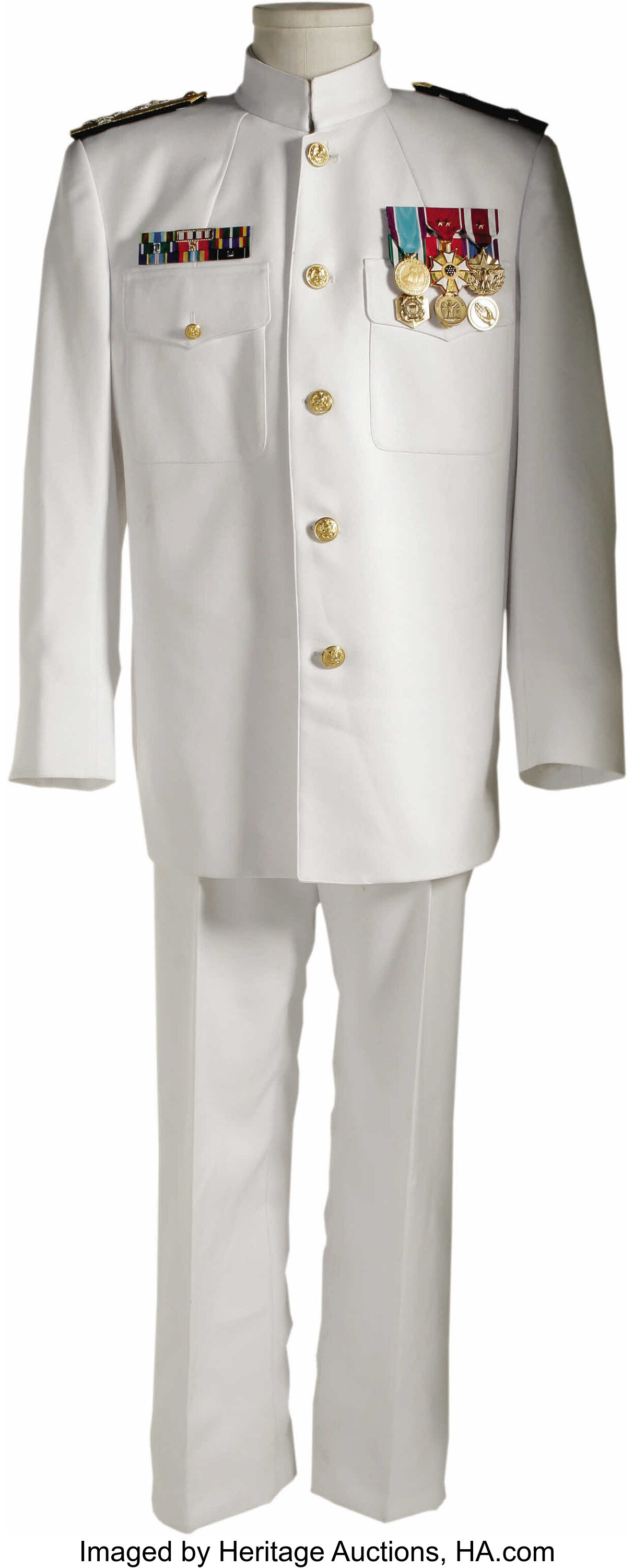 Rip Torn U.S. Coast Guard Uniform Costume from 