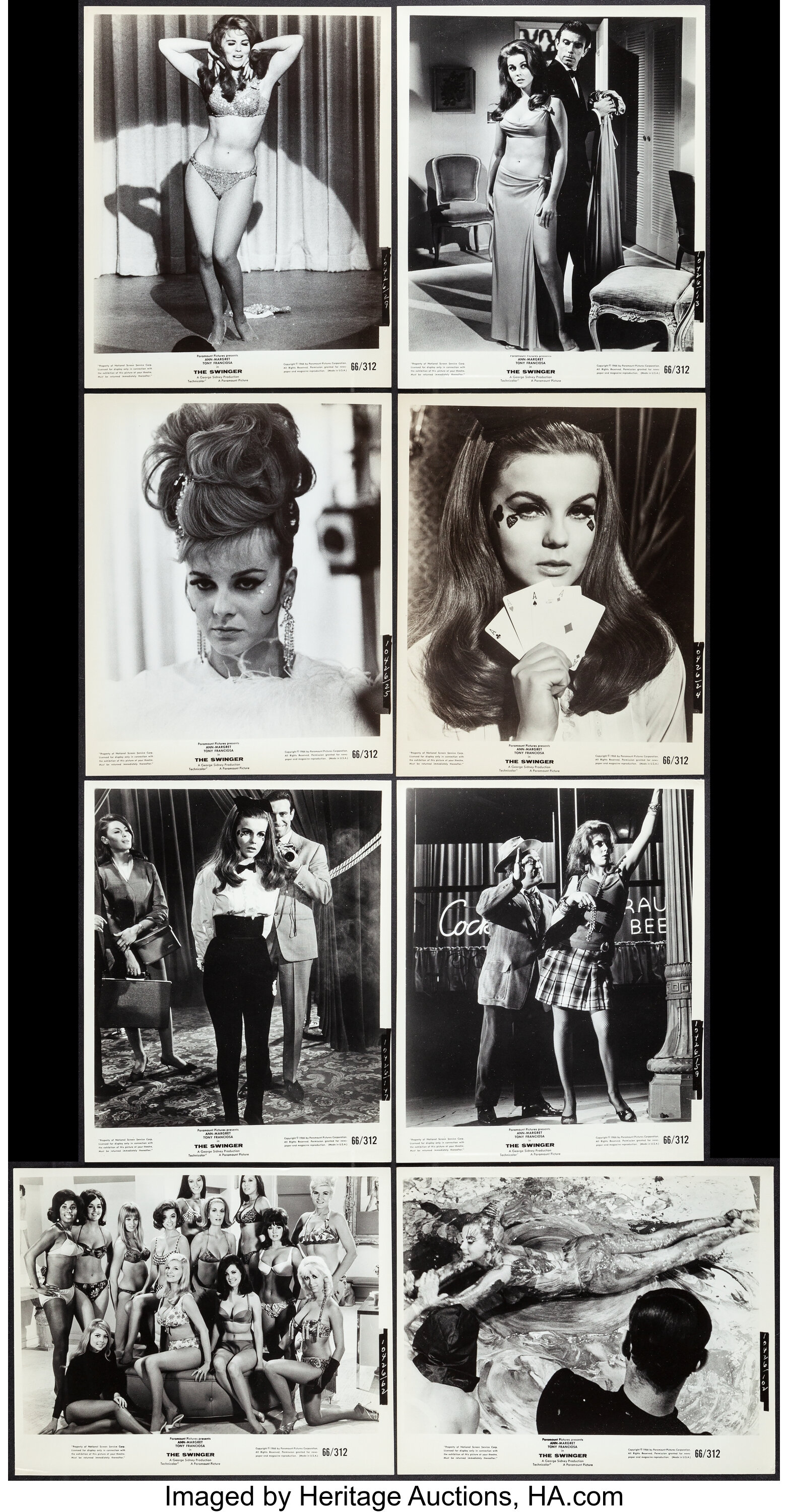 The Swinger (Paramount, 1966). Overall: Very Fine. Studio Release | Lot ...
