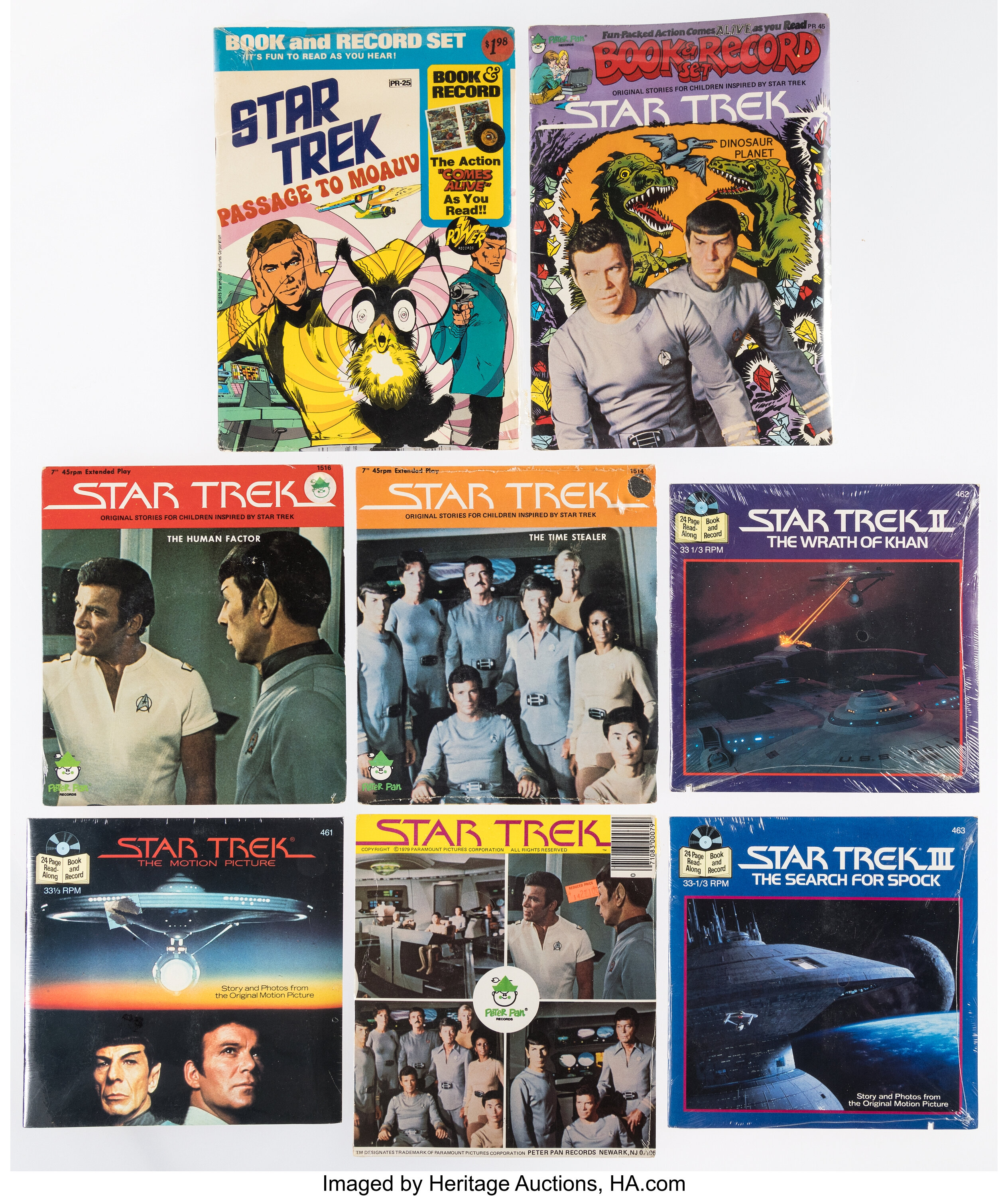 what are star trek records worth