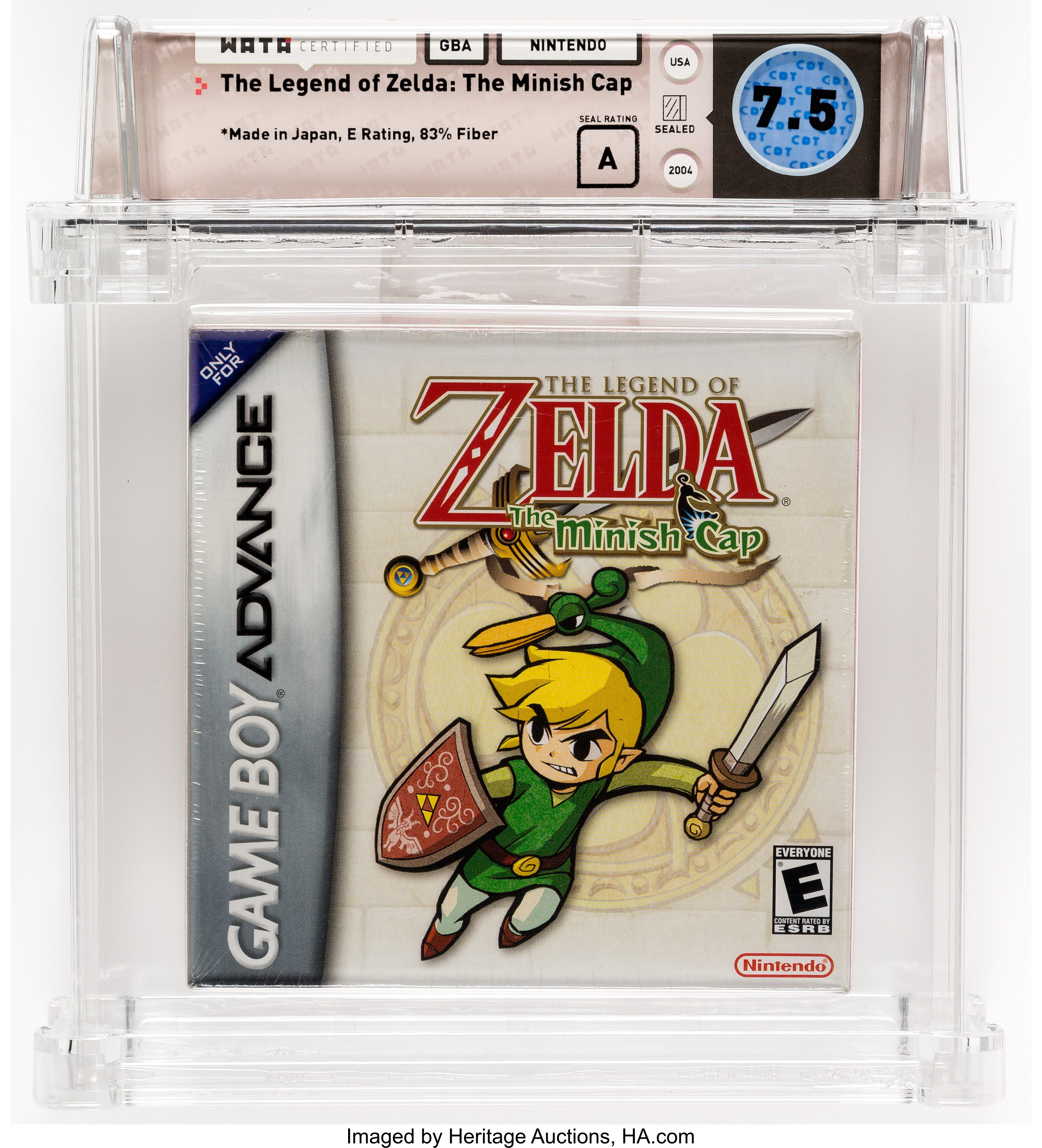 The Legend of Zelda: The Minish Cap (GBA, Nintendo, 2004) Wata 7.5 