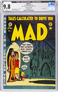 MAD #1 Gaines File Pedigree (EC, 1952) CGC NM/MT 9.8 White pages