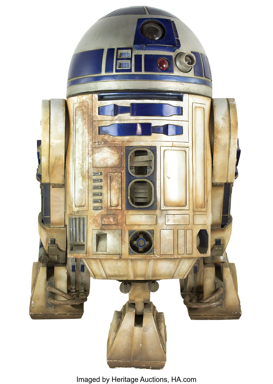 R2-D2 full-size model from Star Wars - Episode IV: A New Hope