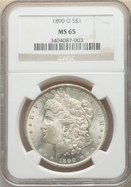 1890-O S$1 65 NGC