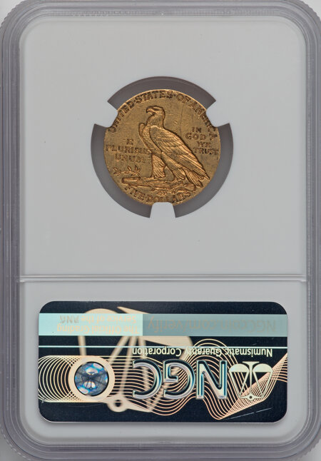 1913-S $5 58 NGC