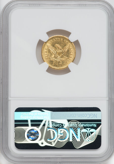 1851-O $2 1/2 61 NGC