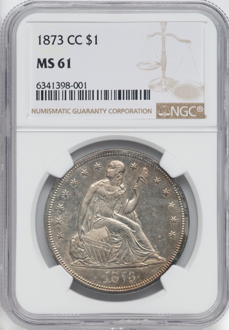 1873-CC S$1 61 NGC