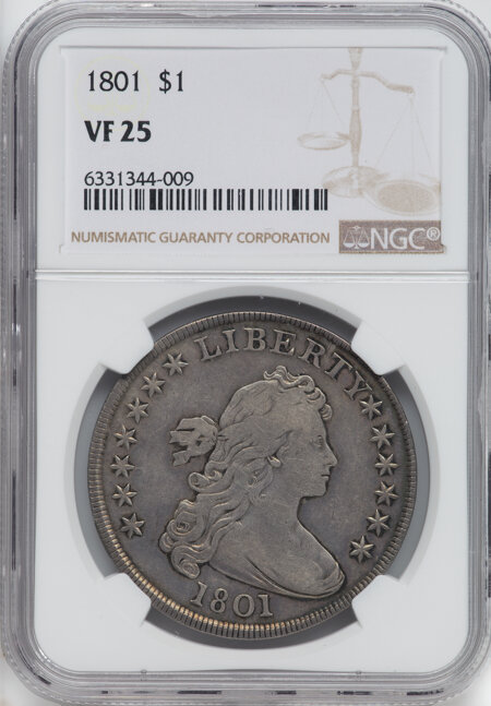 1801 S$1 25 NGC