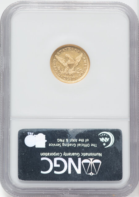 1871 $2 1/2 58 NGC