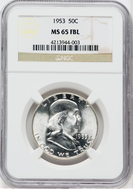 1953 50C, FL 65 NGC