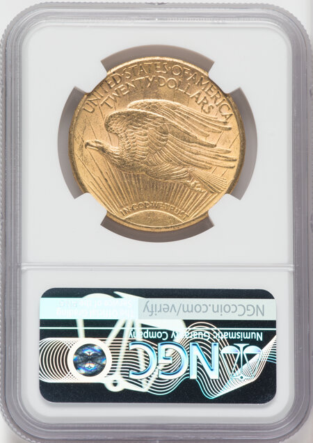 1911-D/D $20 RPM FS-501 63 NGC