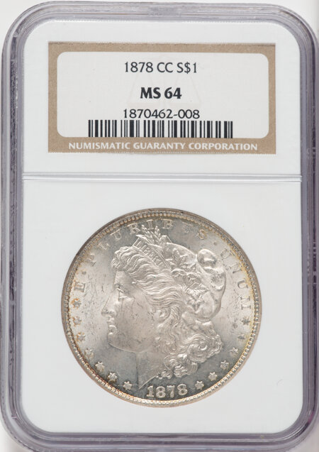 1878-CC S$1 64 NGC