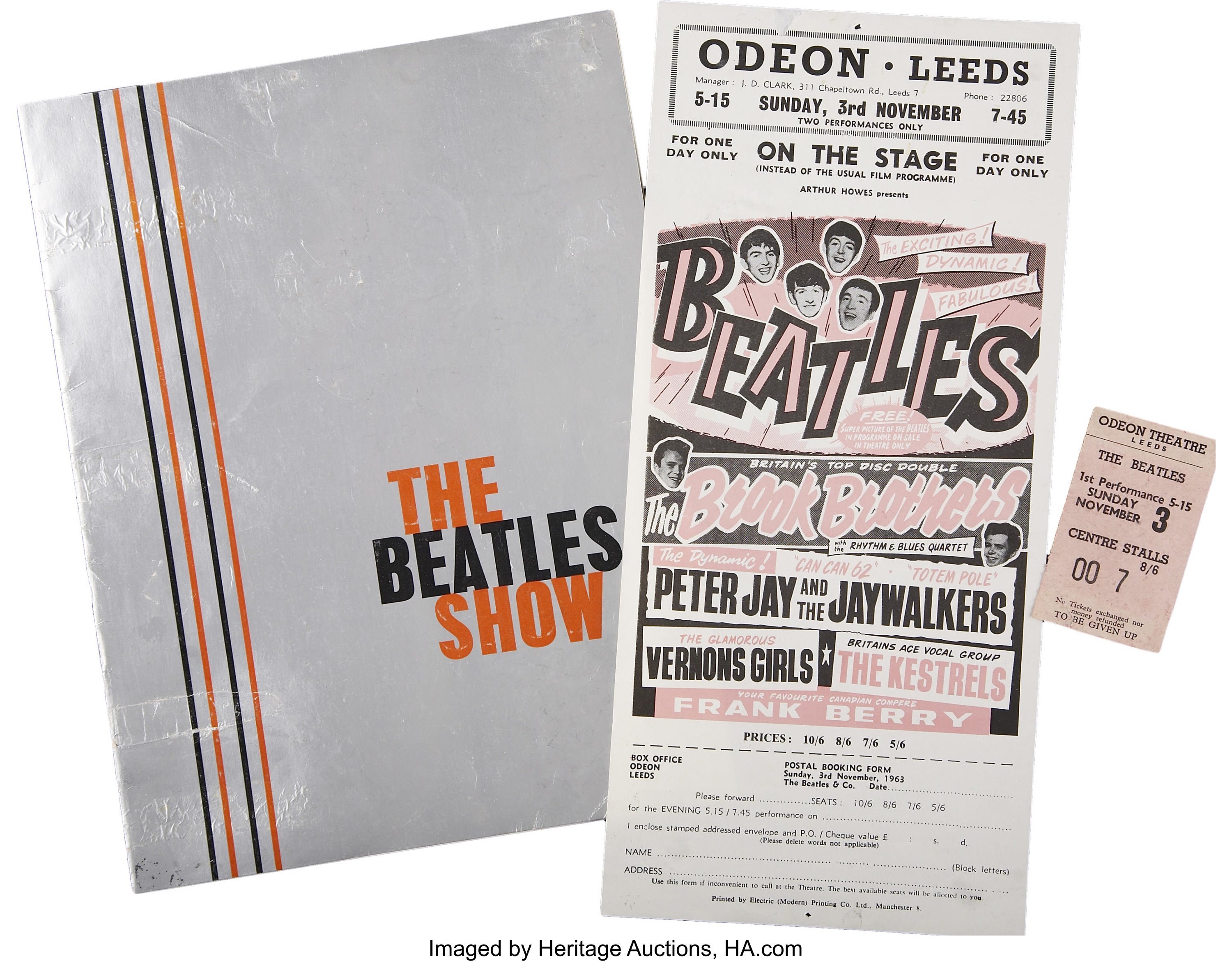 beatles tour dates 1963