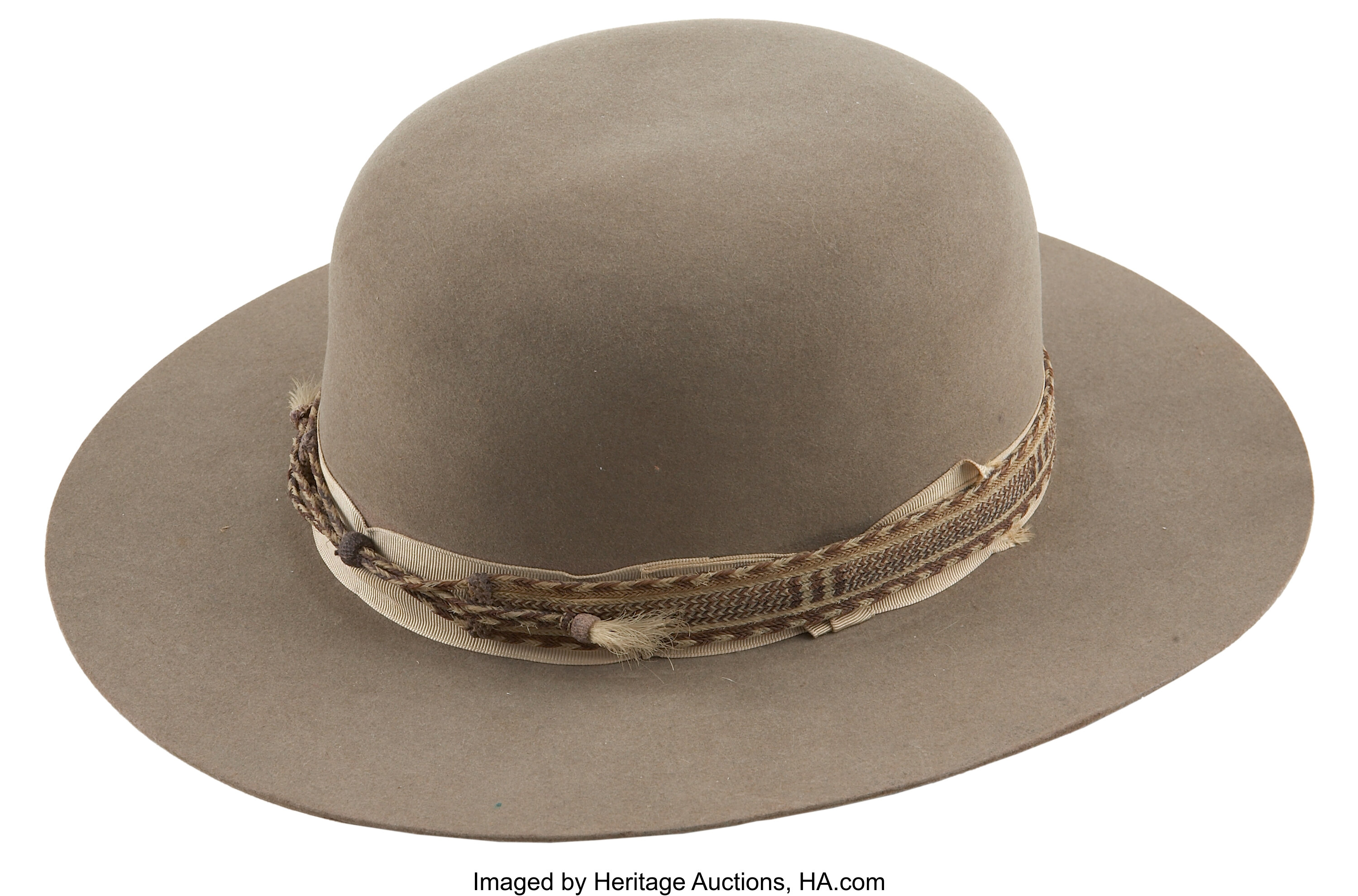 Cowboy Hat: Boss of the Plains Style Hat. This wool felt hat with a ...