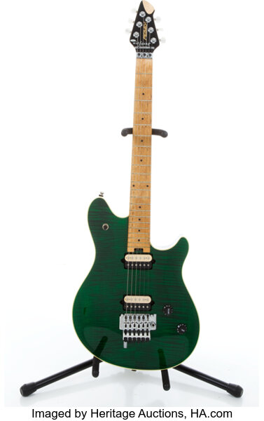 1998 Peavey Eddie Van Halen Wolfgang Green Electric Guitar, Serial