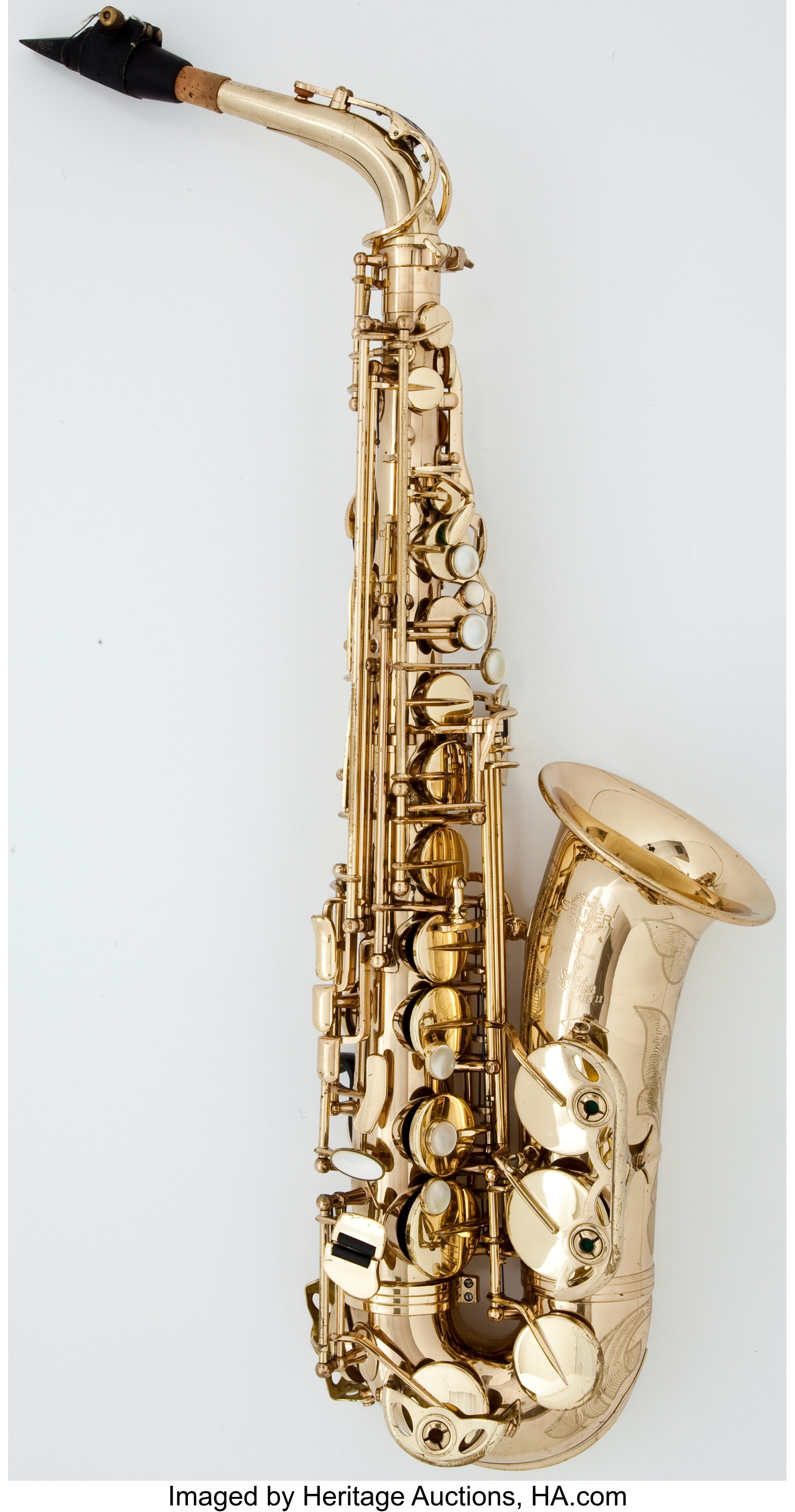 Location saxophone serial number Locating The