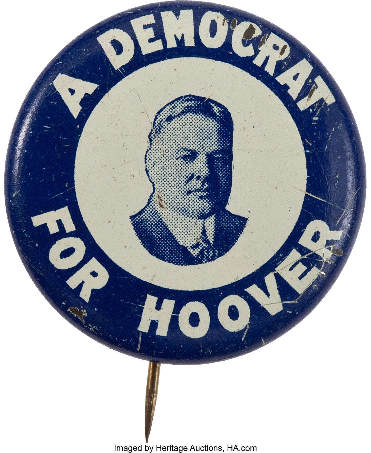 Herbert Hoover: Scarce 1928 Litho.... Political Pinback Buttons | Lot ...